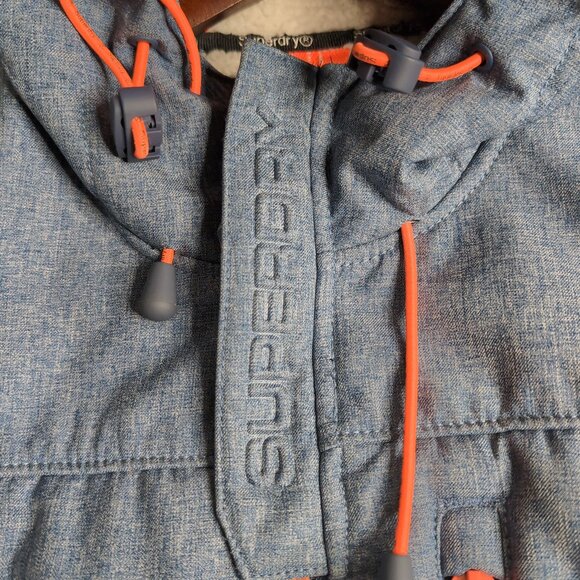 Superdry Y2K Original Windtrekker Japan Winter Jacket Fur Lined, Size Small - Picture 4 of 11